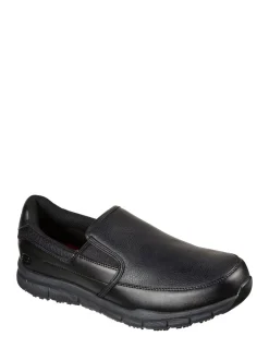 Schoenen|Skechers heren Nampa Groton resistente instappers met anti-slipzool