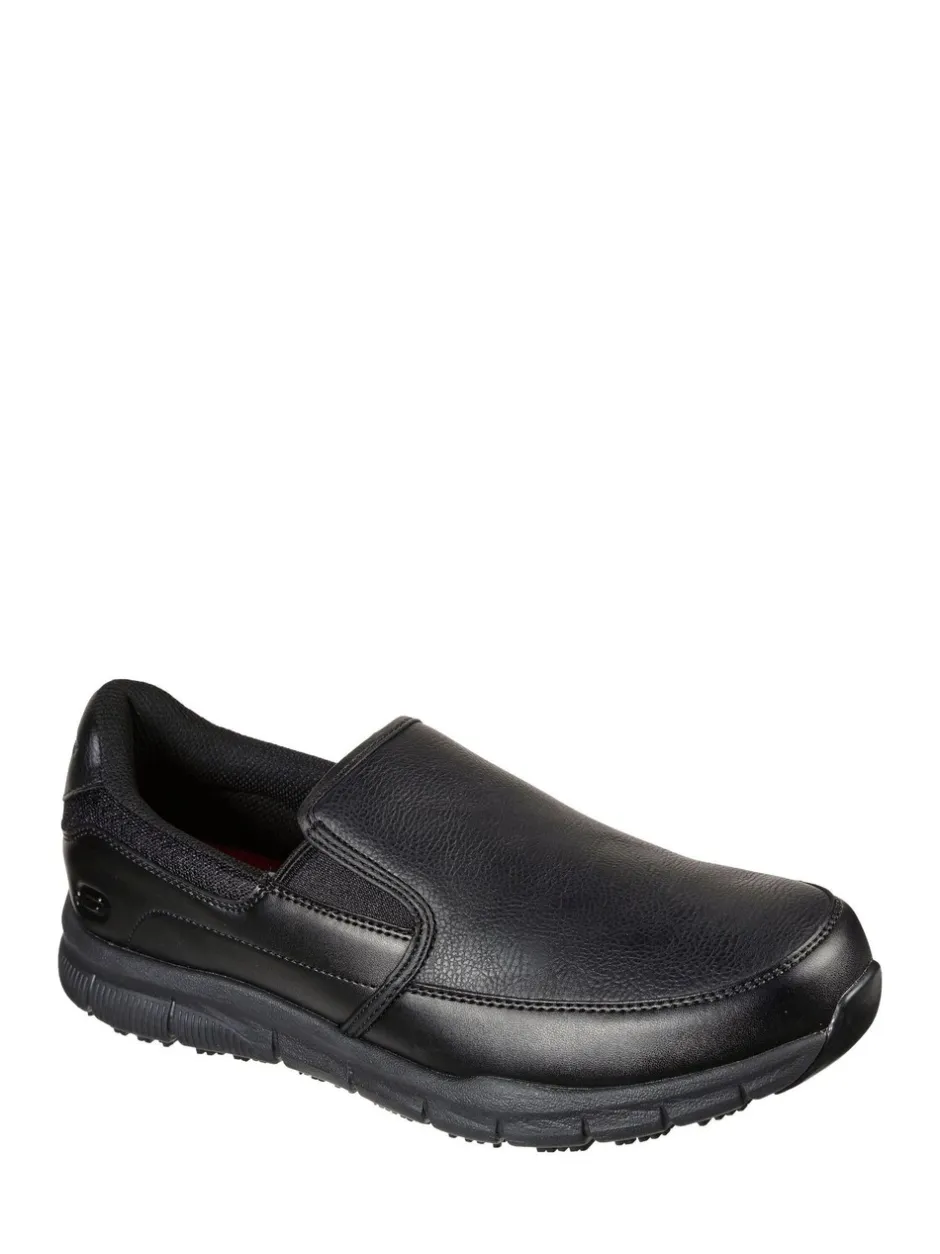 Schoenen|Skechers heren Nampa Groton resistente instappers met anti-slipzool