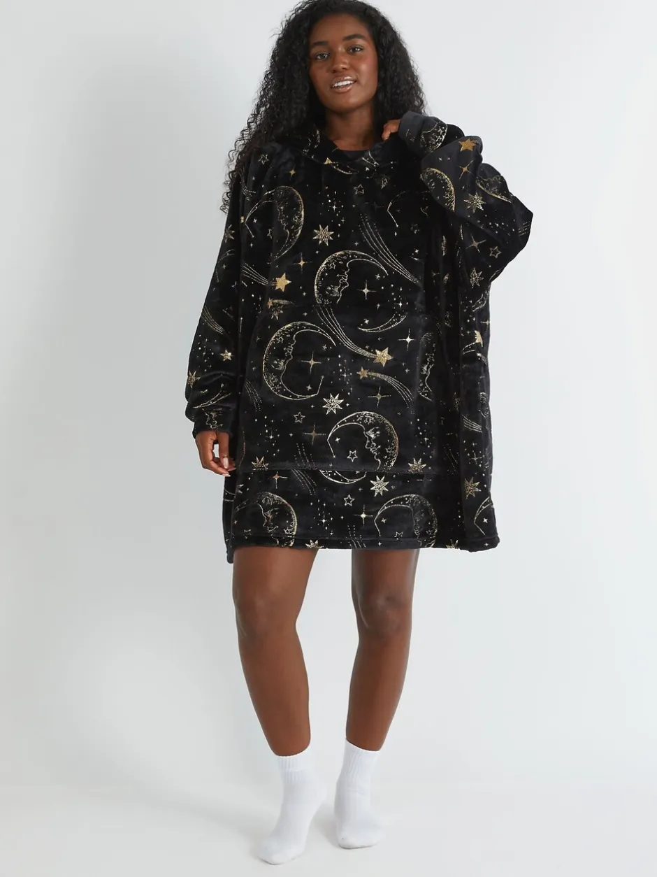 Alle Nacht- En Loungekleding|Skinnydip Celestial Gold Blanket Hoodie