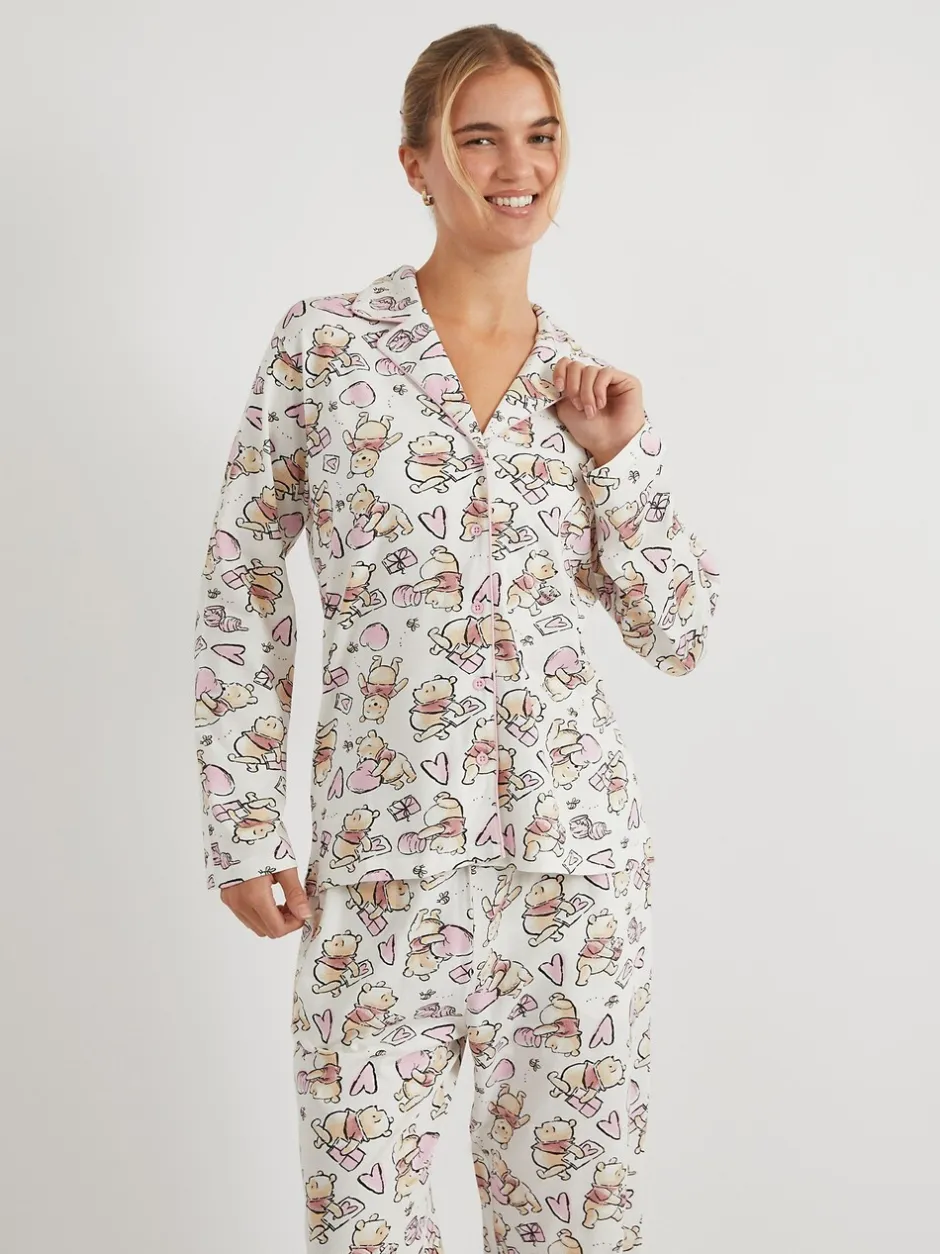 Pyjama's|Loungewear|Skinnydip Disney Winnie The Pooh Love Pyjamas Set