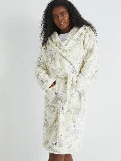 Badjassen*Skinnydip Peanuts x Snoopy Rainbow Print Dressing Robe