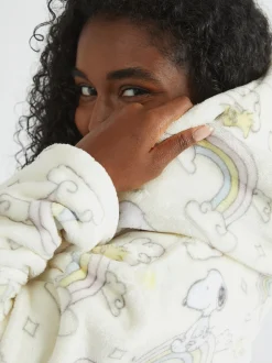 Badjassen*Skinnydip Peanuts x Snoopy Rainbow Print Dressing Robe