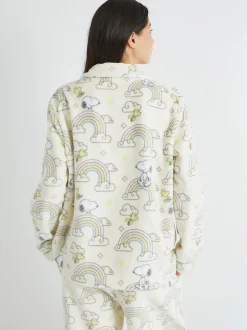 Pyjama's*Skinnydip Peanuts x Snoopy Rainbow Fleece Pyjamas Set