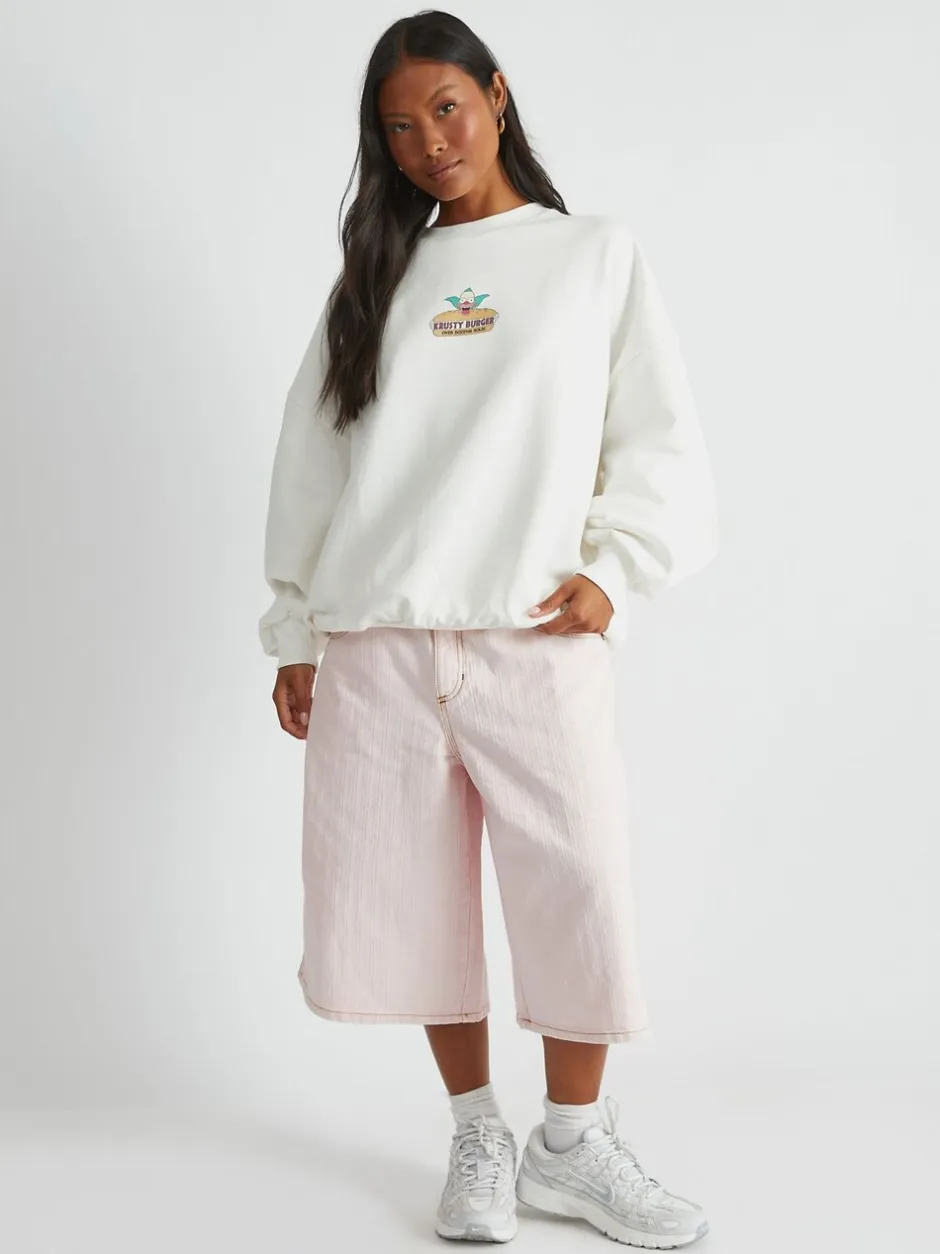 Hoody's En Sweatshirts*Skinnydip The Simpsons x Krusty Burger Sweatshirt