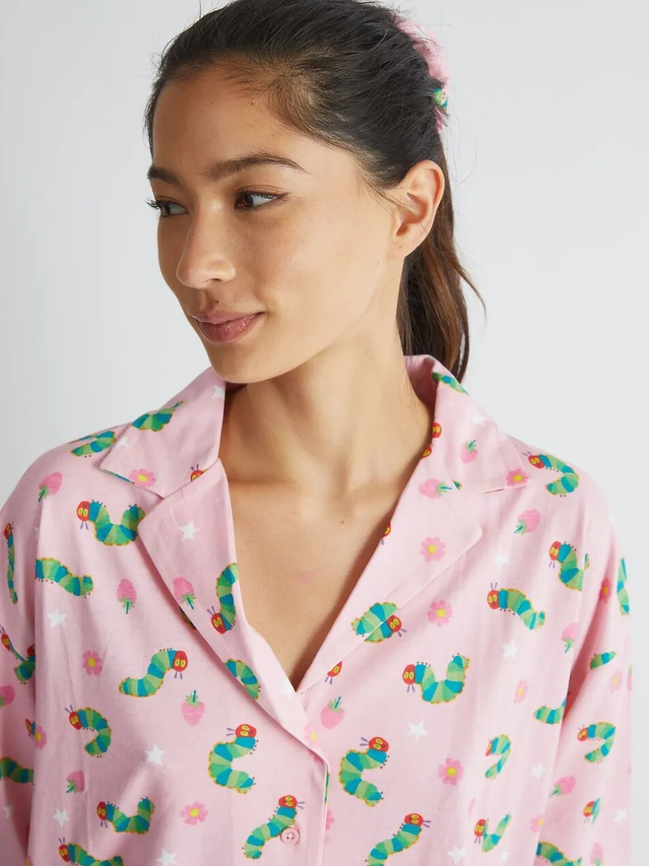 Pyjama's|Loungewear*Skinnydip The Very Hungry Caterpillar x Pyjama Set in Pink