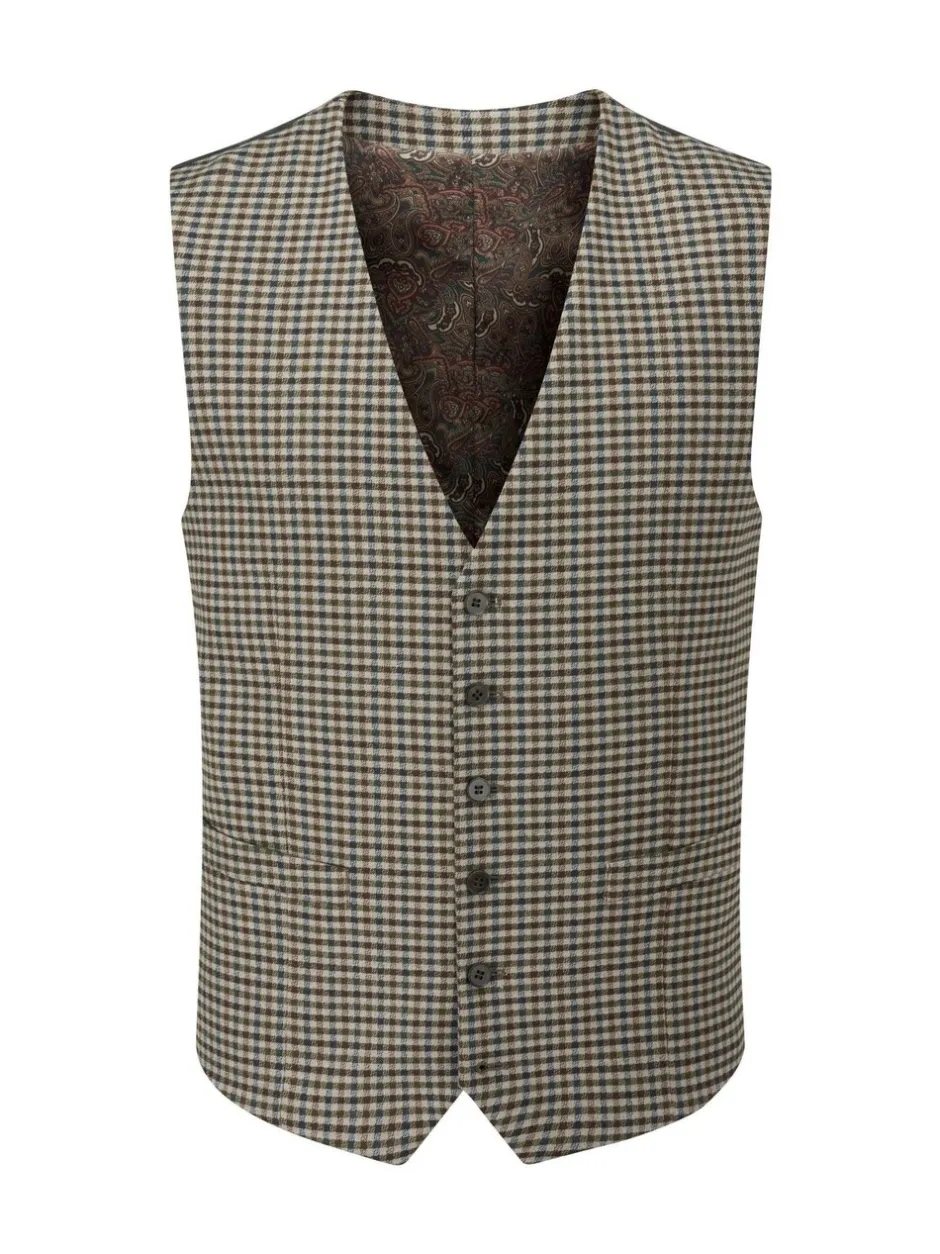 Vesten*Skopes Boston Check Waistcoat