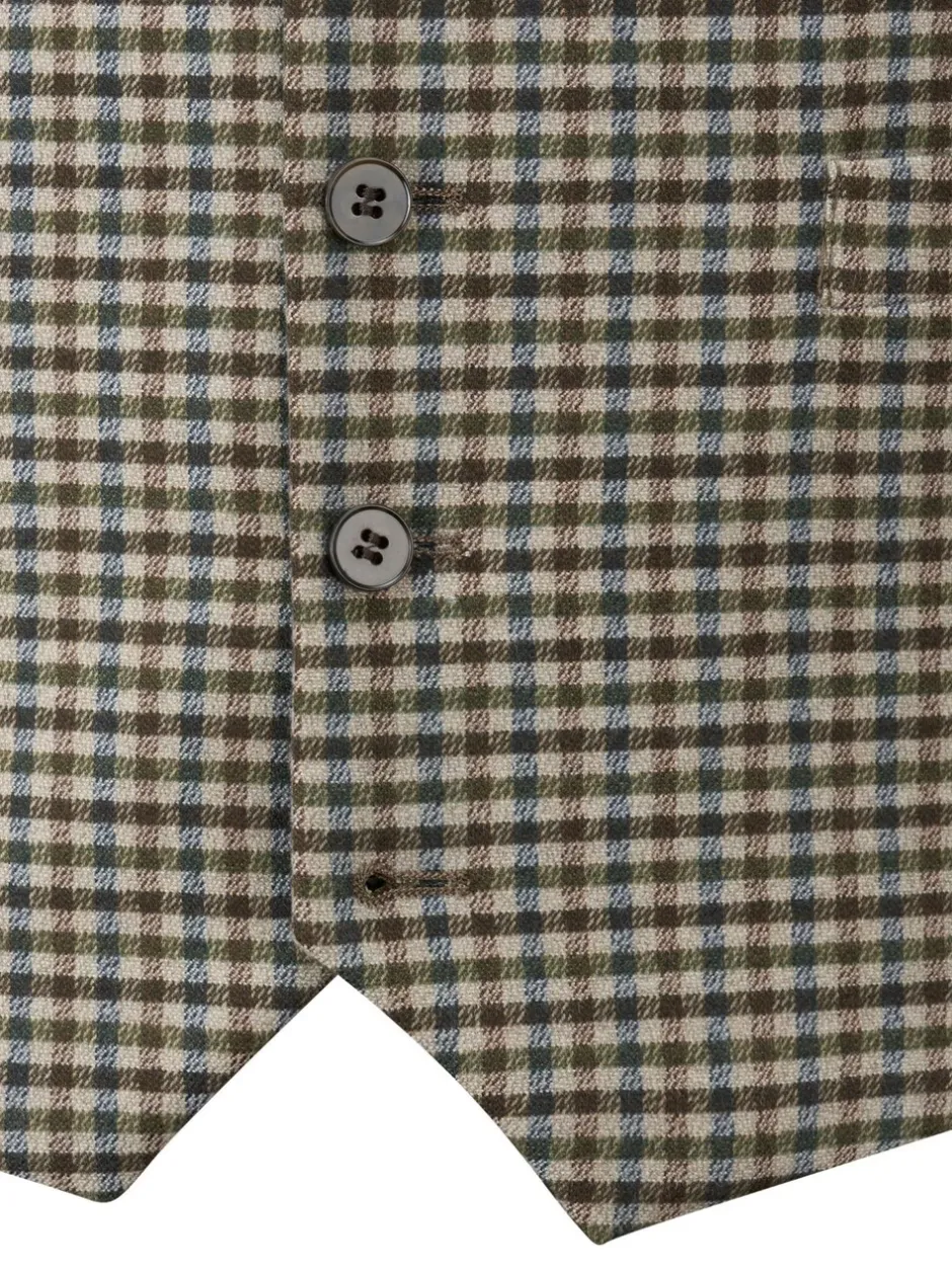 Vesten*Skopes Boston Check Waistcoat