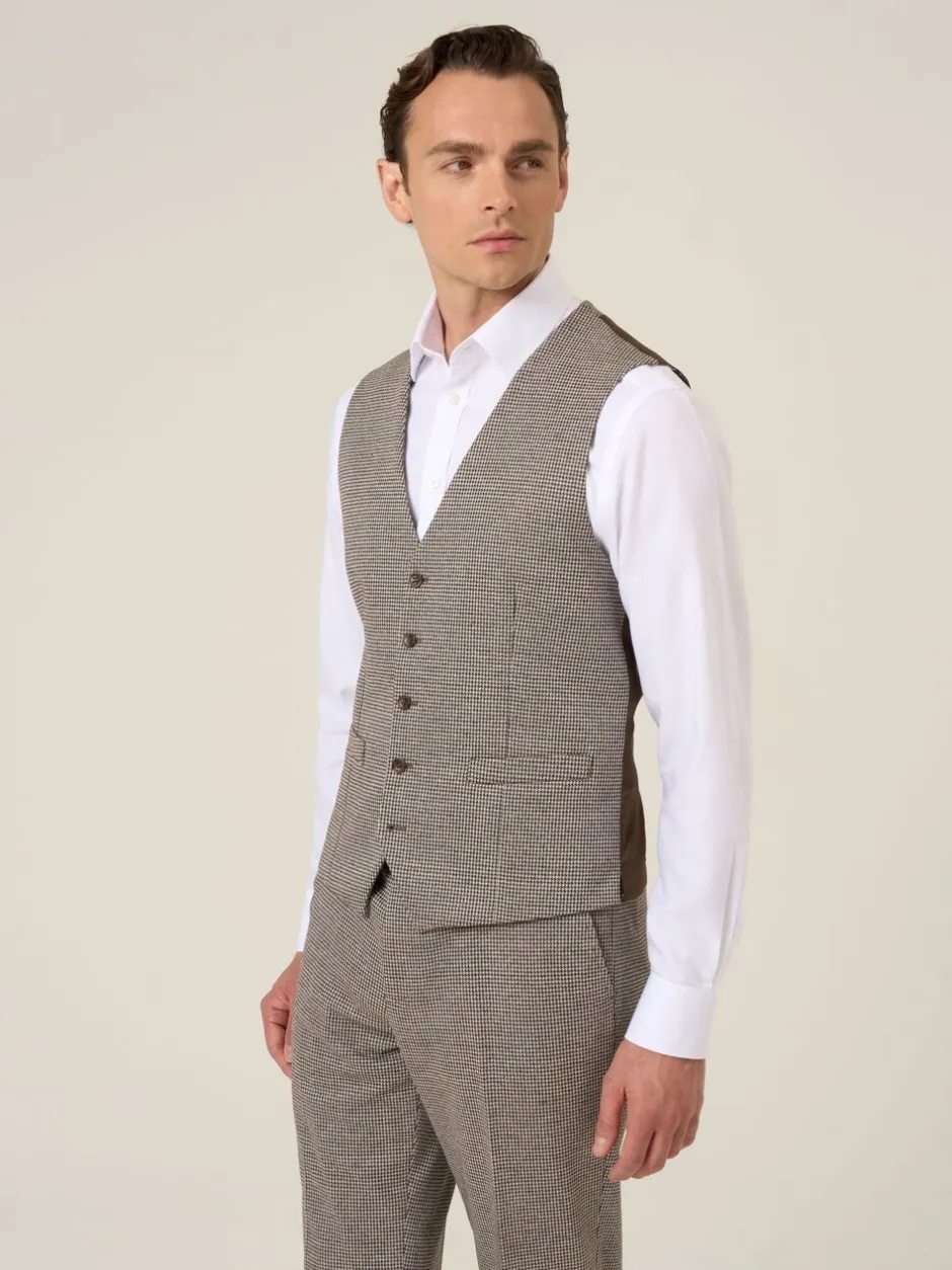 Vesten*Skopes Cannon Houndstooth Suit Waistcoat