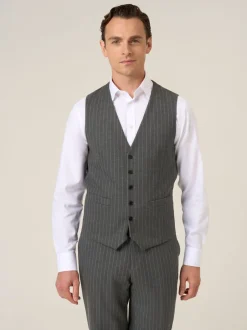 Vesten|Skopes Cassius Stripe Suit Waistcoat
