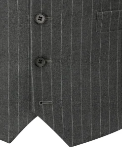 Vesten|Skopes Cassius Stripe Suit Waistcoat