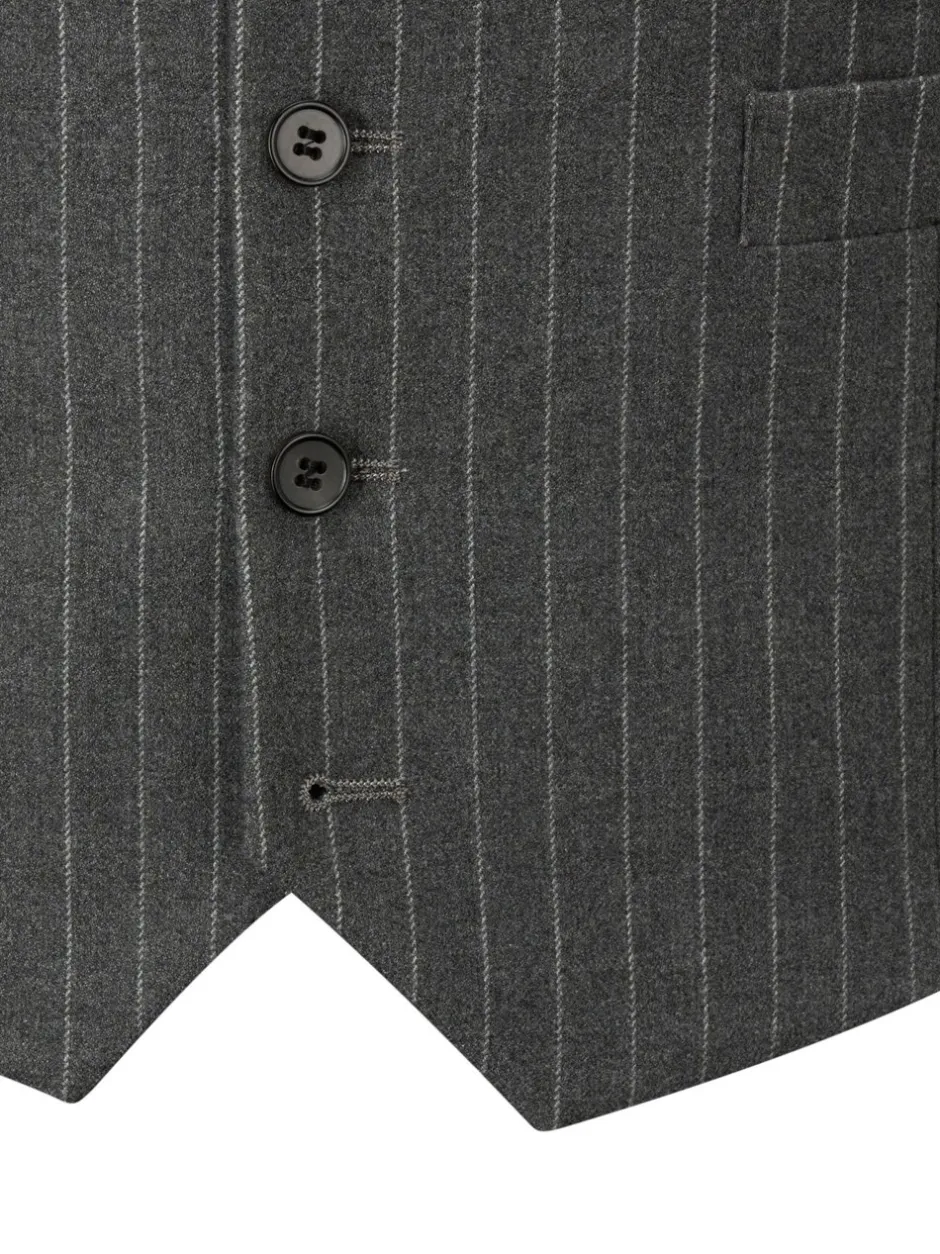 Vesten|Skopes Cassius Stripe Suit Waistcoat