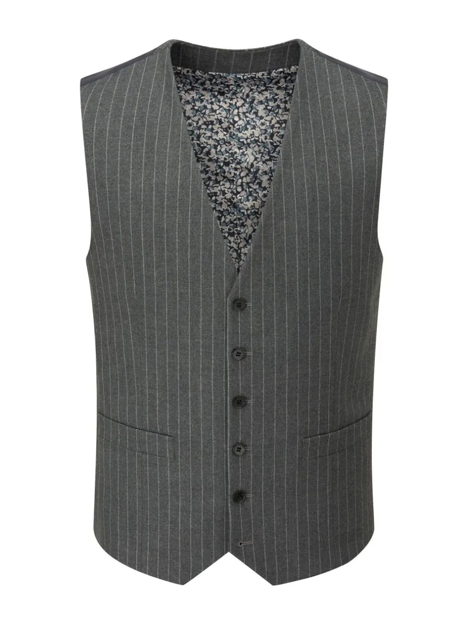 Vesten|Skopes Cassius Stripe Suit Waistcoat