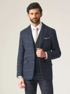 Vesten|Skopes Doyle Modieus gilet van tweed wolmix