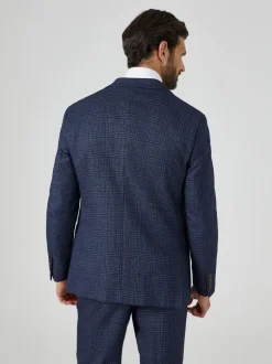 Blazers En Business-Jasjes|Pakken|Skopes maatgesneden Woolf geruit pak: colbert