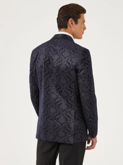 Smokings En Feestkleding|Skopes Tailored Fit Tiesto Fluwelen Dinner Jack