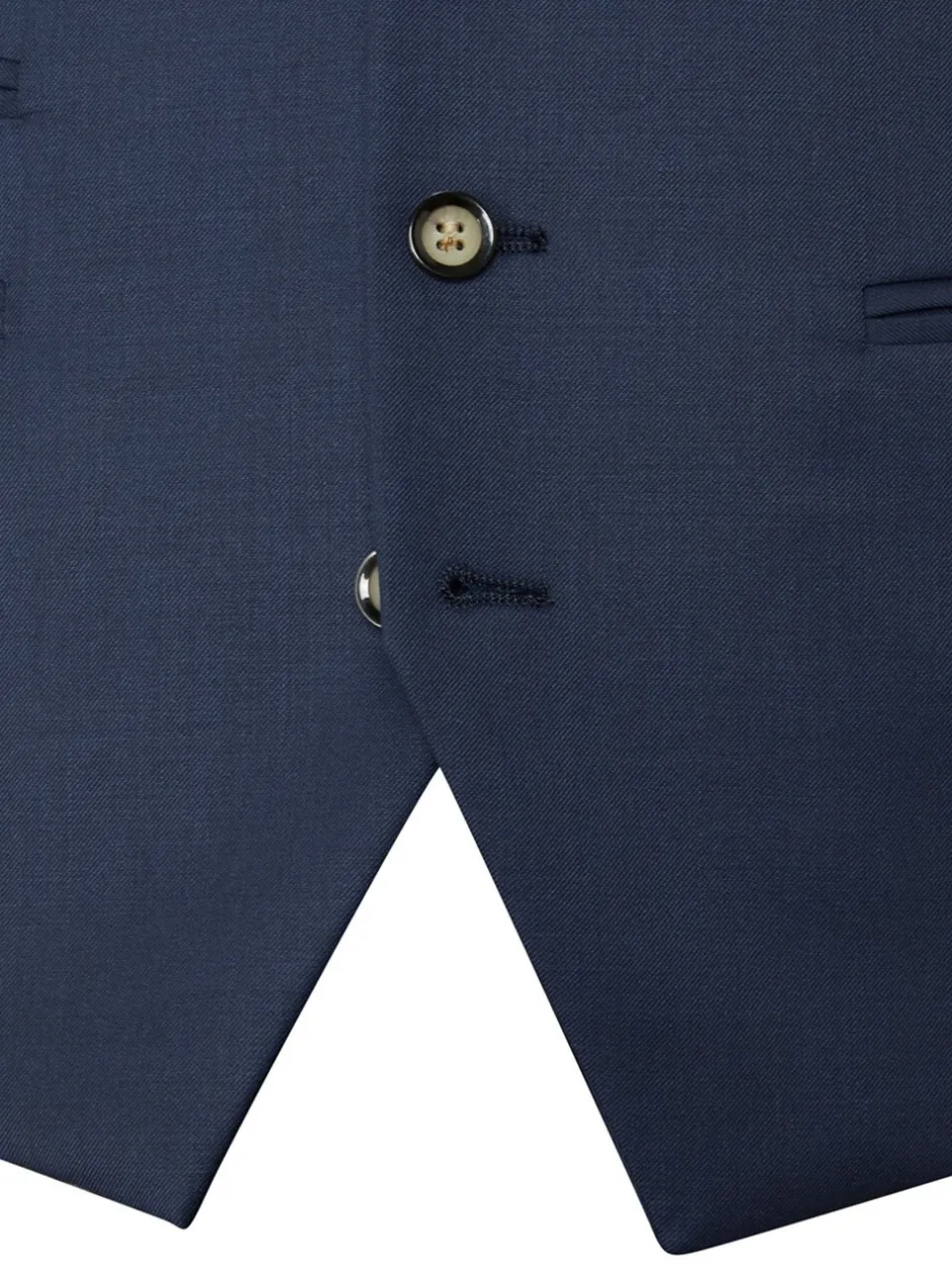 Vesten|Skopes Tailored Fit Wool Blend Joss Suit Waistcoat