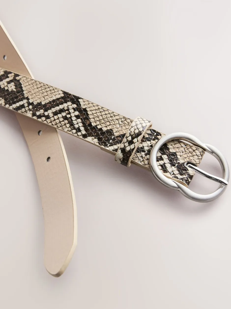 Ceintuurs*Next Slangenprint - Normale PU-riem