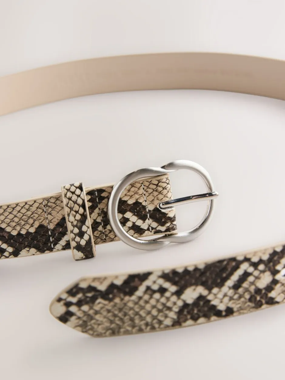 Ceintuurs*Next Slangenprint - Normale PU-riem