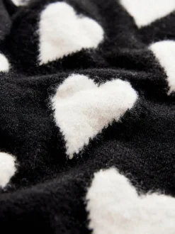 Gebreide Kleding*smALLSAINTS Amore Hart Meisjes Lang Gebreid Vest