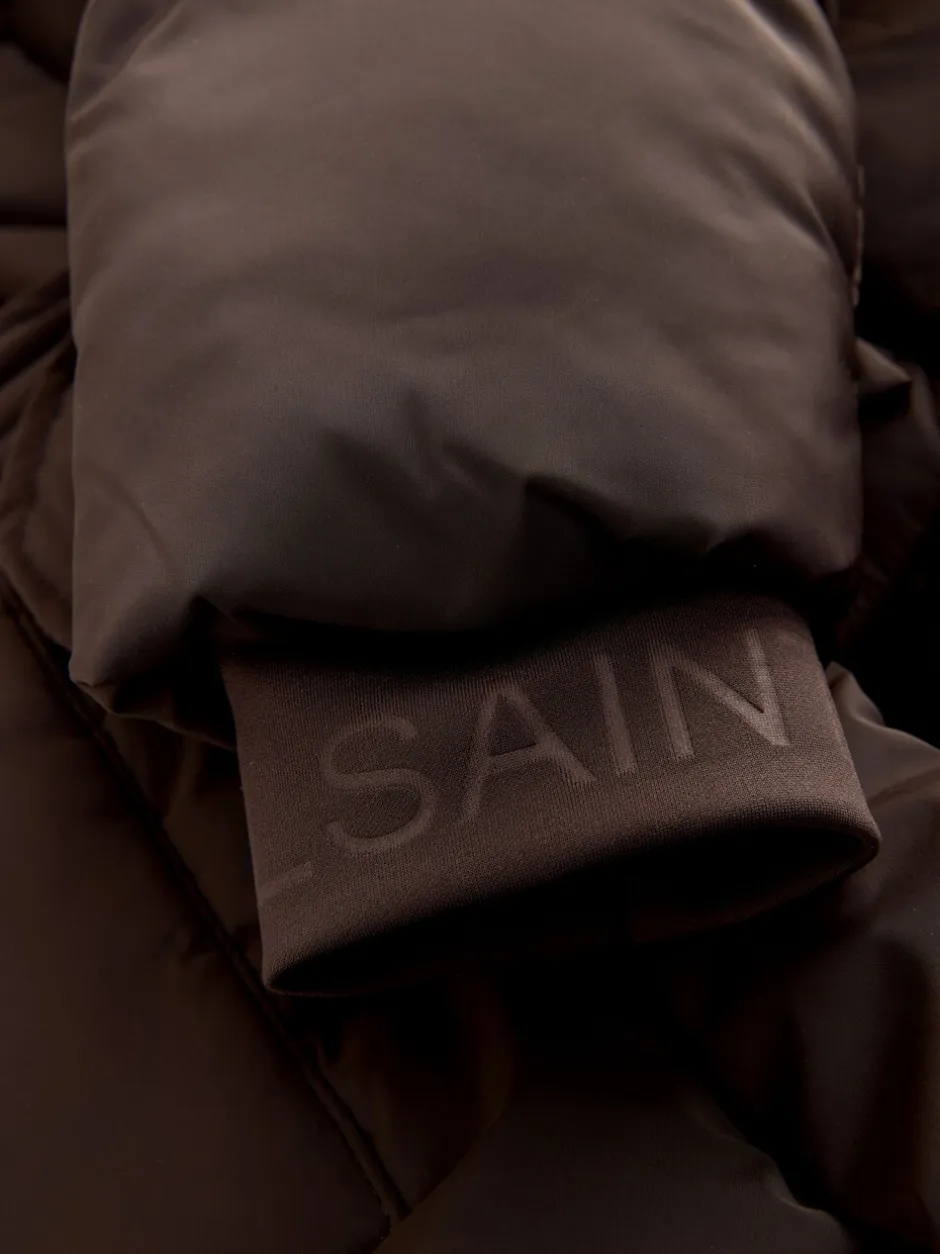 Jassen En Jacks|smALLSAINTS Gevoerde jas met strikceintuur