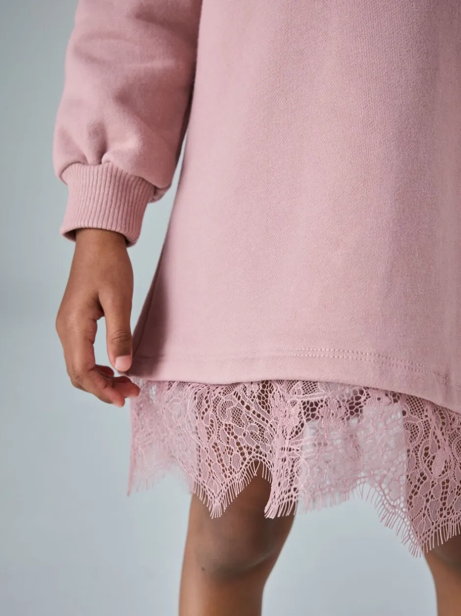 Jurken|Jurken|smALLSAINTS Lee Lace Younger Girls Sweat Dress
