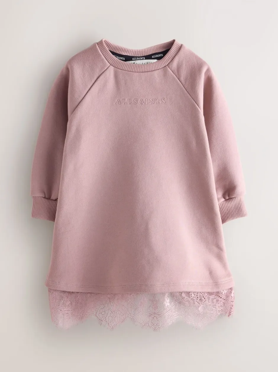Jurken|Jurken|smALLSAINTS Lee Lace Younger Girls Sweat Dress