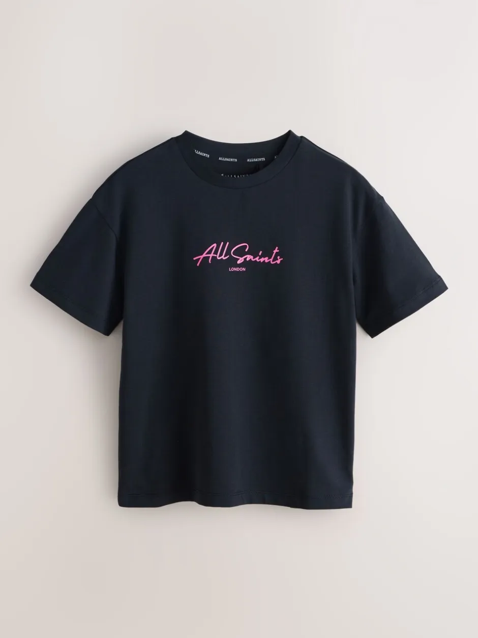 T-Shirts*smALLSAINTS Script Logo Crew Neck Relaxed T-Shirts 3 Pack