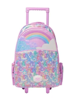 Tassen|Tassen|Smiggle Care Bears Trolley Backpack With Light Up Wheels