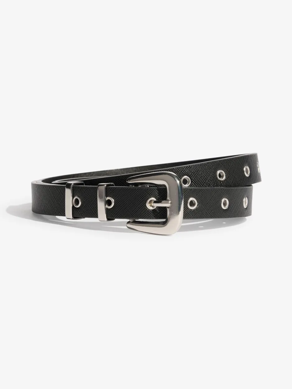 Ceintuurs|Friends Like These - Belts 3 Pack Snake Print, Burgandy and Black