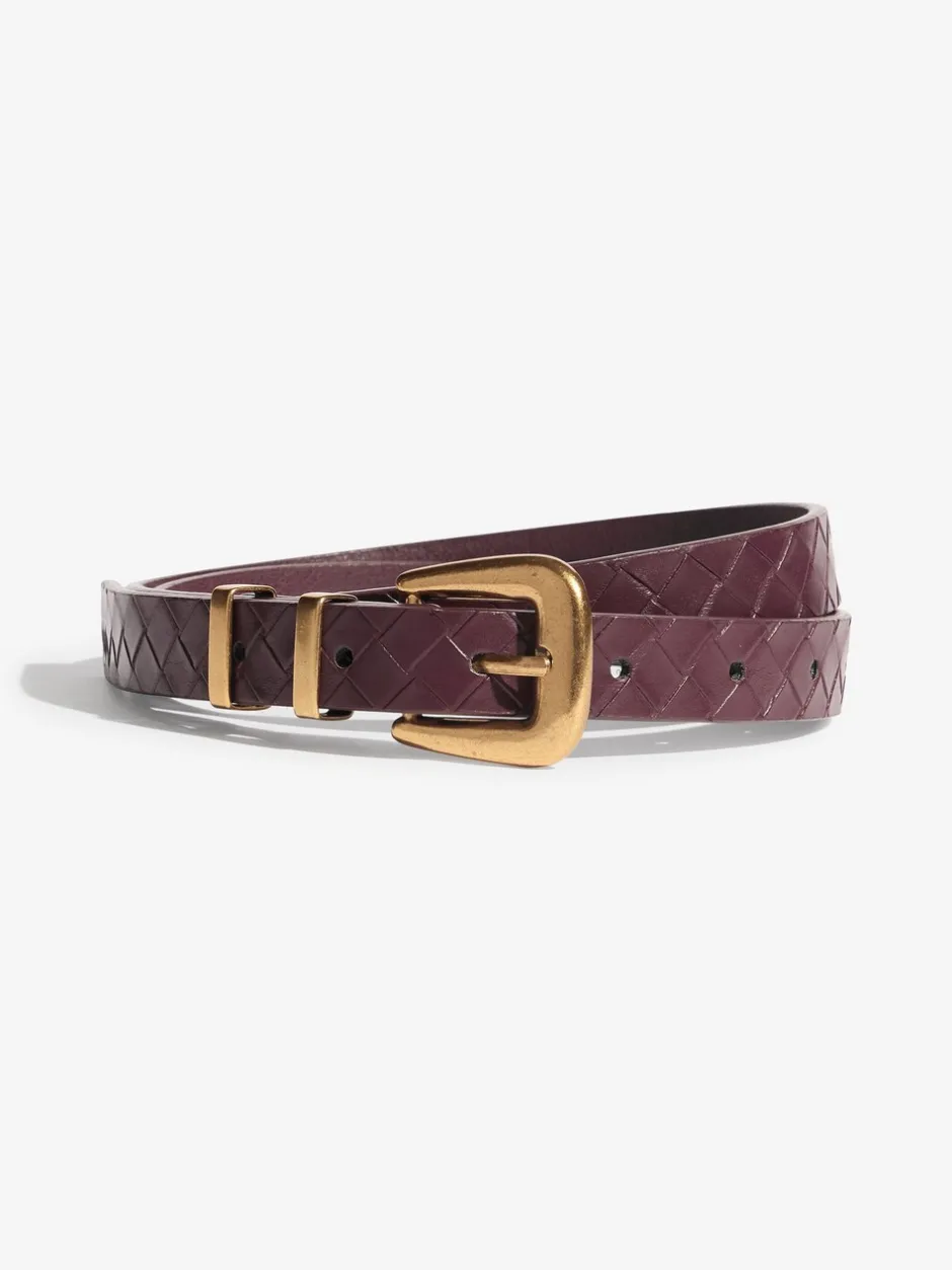 Ceintuurs|Friends Like These - Belts 3 Pack Snake Print, Burgandy and Black