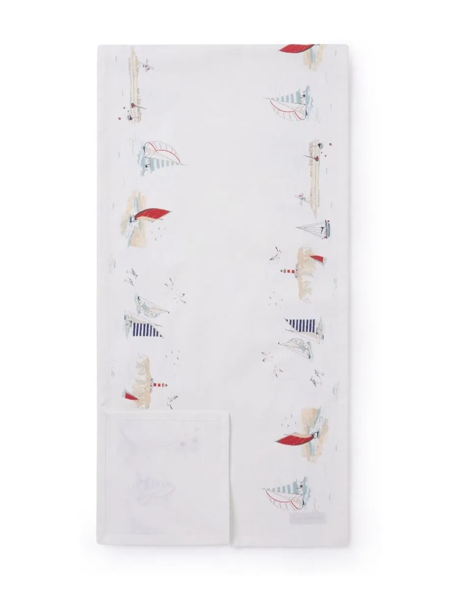 Tafellinnen En Placemats *Sophie Allport - Coastal Boats - Tafelloper
