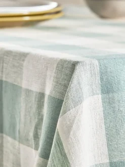 Tafellinnen En Placemats |Sophie Allport Geruite Linnen Tafellaken