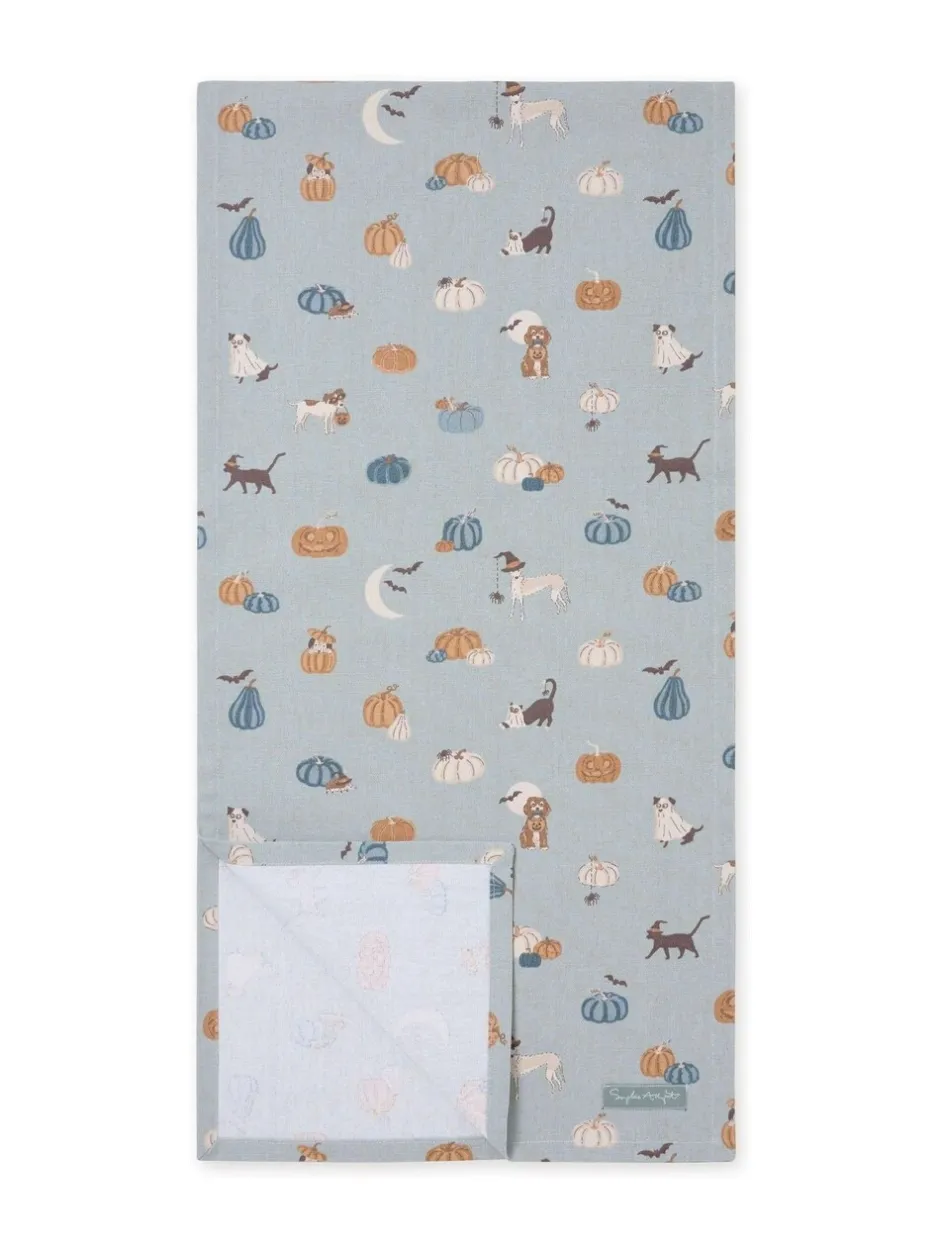Tafellinnen En Placemats |Sophie Allport Paws & Pumpkins tafelloper