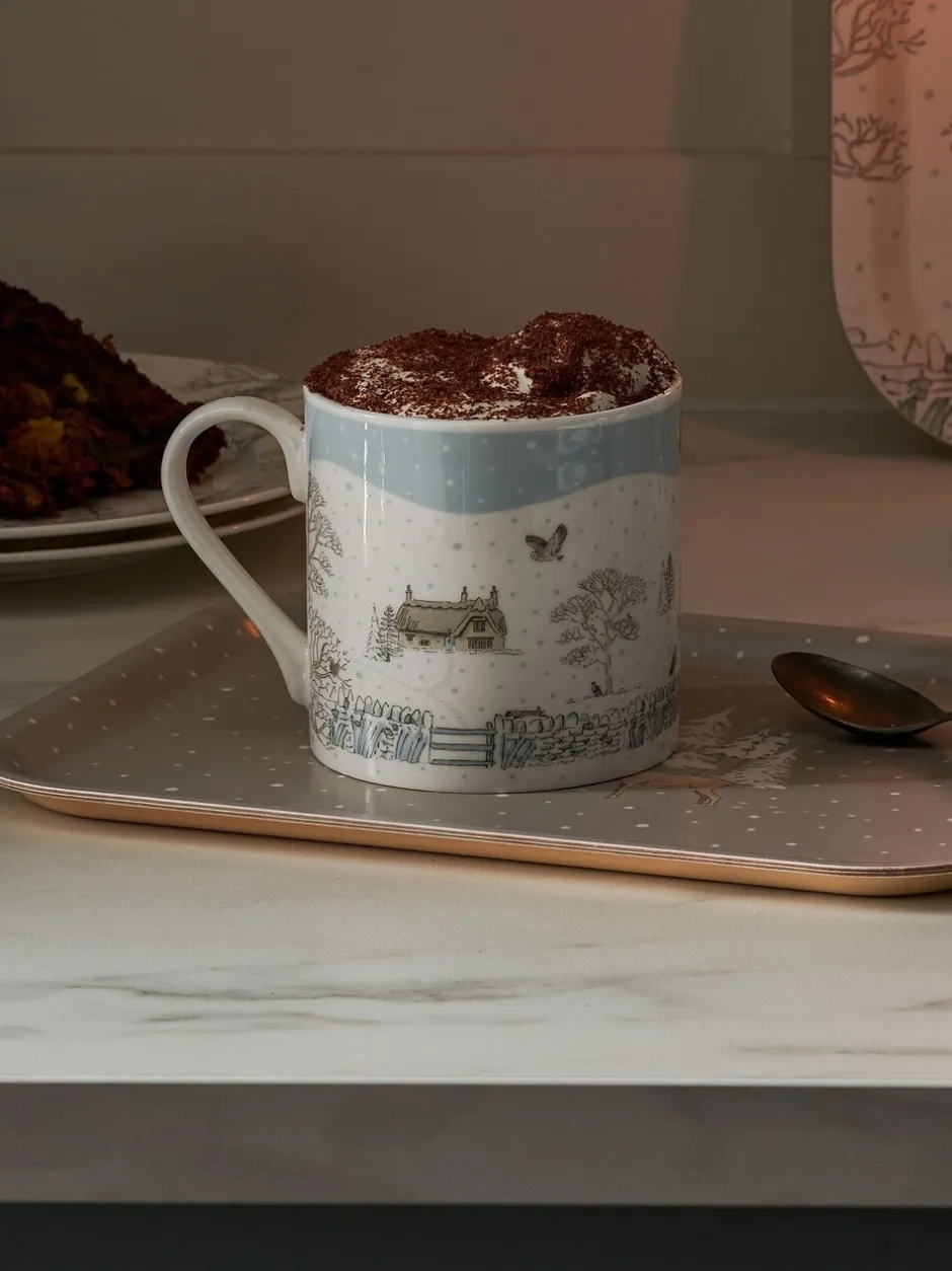 Mokken En Koppen|Sophie Allport Snowy Cottage Mug