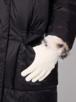 Mutsen, Handschoenen En Sjaals*South Beach Animal Bucket Hat and Faux Fur Trim Gloves