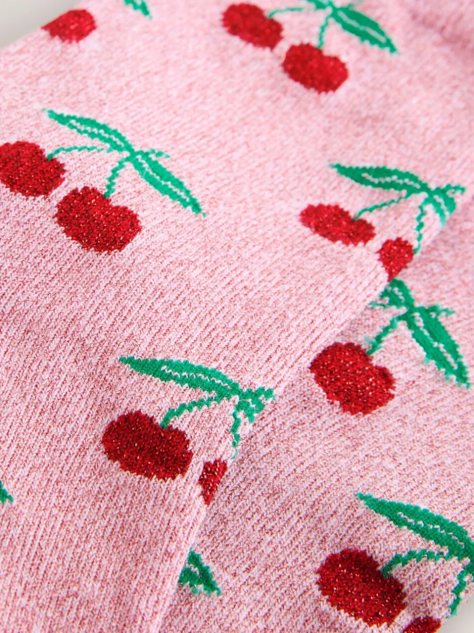 Sokken En Panty's*Next - 1 Pack Ankle Socks in a Gift Box Sparkle Cherries