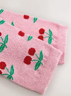Sokken En Panty's*Next - 1 Pack Ankle Socks in a Gift Box Sparkle Cherries