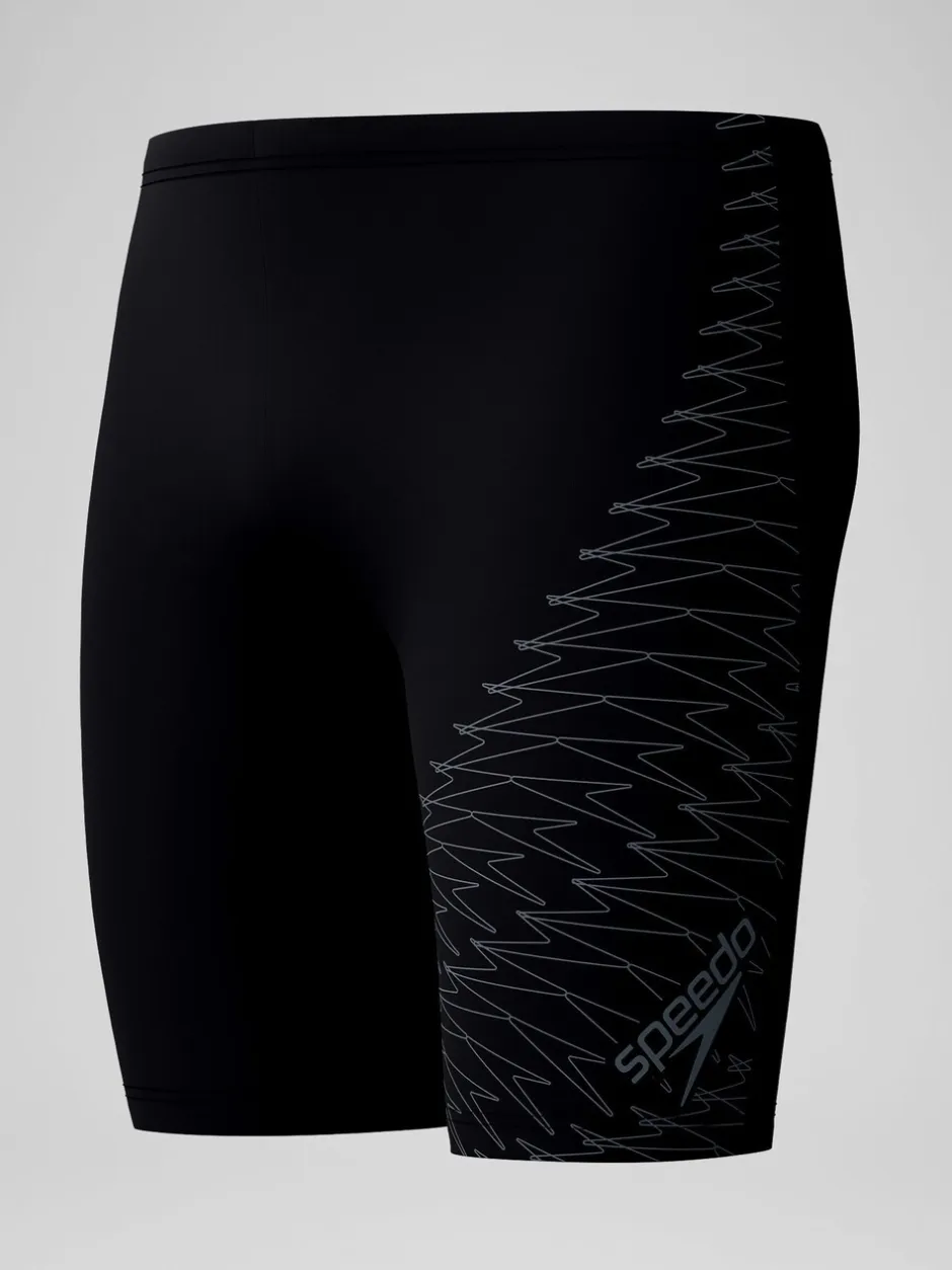 Badkleding|Speedo Medley Jammer zwemshorts met logo voor heren
