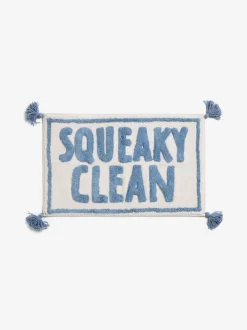 Handdoeken En Badmatten*Next Squeaky Clean Slogan Bath Mat