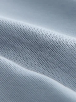 Poloshirts*Next Staalblauw - Slim Fit - Piqué poloshirt met korte mouwen