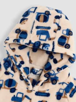 Kamerjassen*Jojo Maman Bébé - Cosy Hooded Blanket Stone Construction