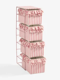 Thuiskantoor*Next Stripe Frill Storage Drawers