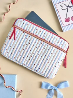 Thuiskantoor*Next Stripe Love Heart Print Laptop Sleeve