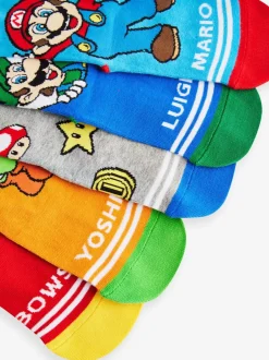 Sokken|Next - Verpakking van 5 paar Character sokken met hoog katoengehalte Super Mario