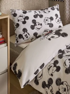 Kinderbeddengoed|Beddengoedsets En Dekbedovertrekken|Next Superzachte 100% geborsteld katoenen dekbedovertrek- en kussensloopset