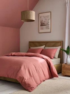 Beddengoedsets En Dekbedovertrekken*Next Superzachte 100% geborsteld katoenen dekbedovertrek- en kussensloopset