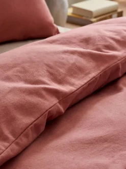 Beddengoedsets En Dekbedovertrekken*Next Superzachte 100% geborsteld katoenen dekbedovertrek- en kussensloopset