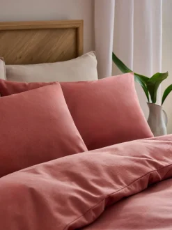 Beddengoedsets En Dekbedovertrekken*Next Superzachte 100% geborsteld katoenen dekbedovertrek- en kussensloopset
