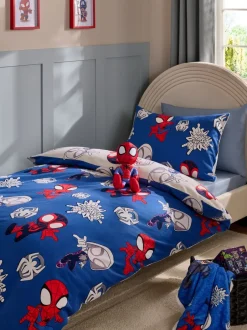 Kinderbeddengoed|Beddengoedsets En Dekbedovertrekken*Next Superzachte 100% geborsteld katoenen dekbedovertrek- en kussensloopset