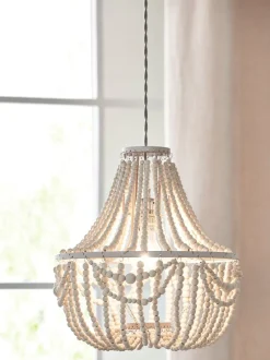 Lampenkappen|Verlichting|Next Tahlia - Easy-fit hanglamp Natuurlijk